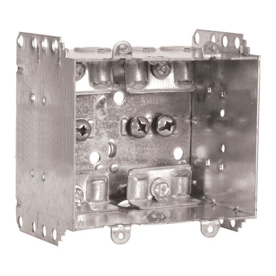 Boîte électrique rectangulaire, 5" x 3" x 2", 2 groupes