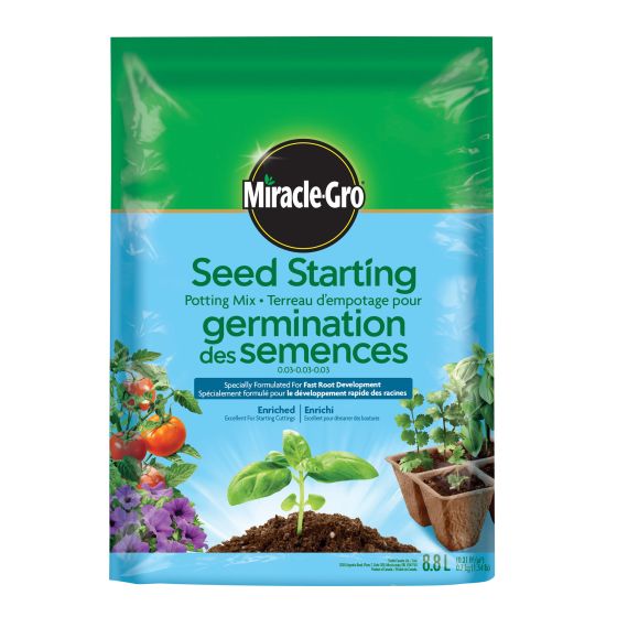 Terreau d'empotage pour germination des semences, 8,8 l