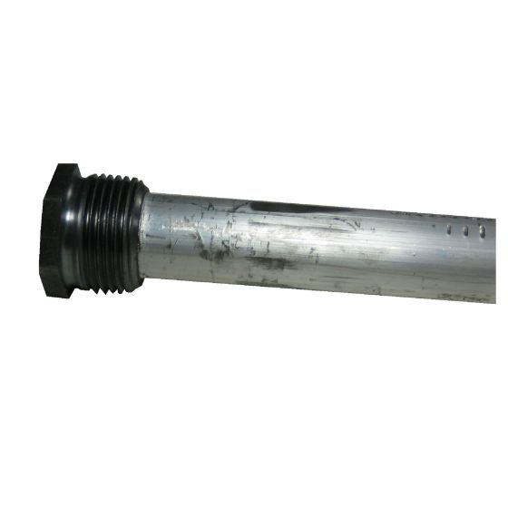 Anode en zinc et aluminium