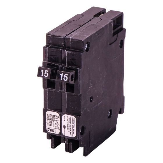 Disjoncteur unipolaire en tandem, 15 A