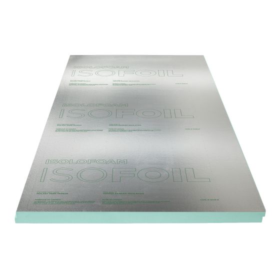 Isofoil Vapor Barrier Iinsulation Board - 3" x 4' x 100"