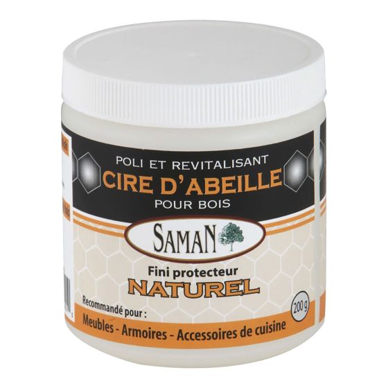 Cire d'abeille pour le bois