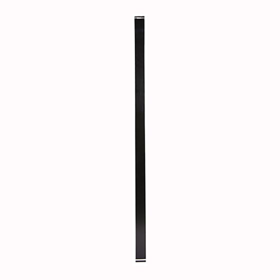 Barreaux larges, noir, 1 9/16" x 42", 6/pqt