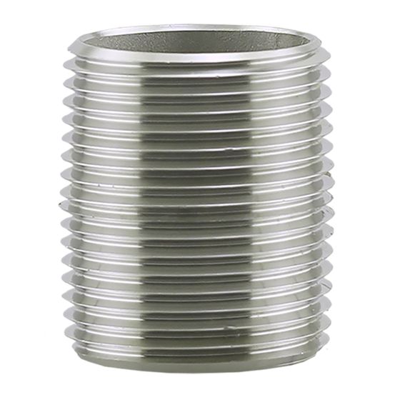 Mamelon  en acier inoxydable 316 1 1/4"