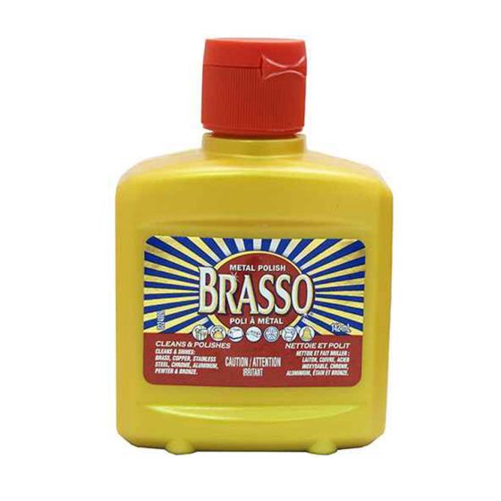 Brasso metal polish
