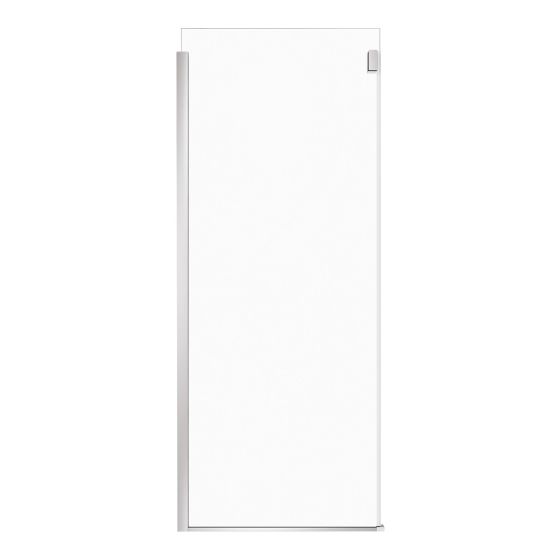 Panneau de retour, Duel, 32" x 74", verre, clair