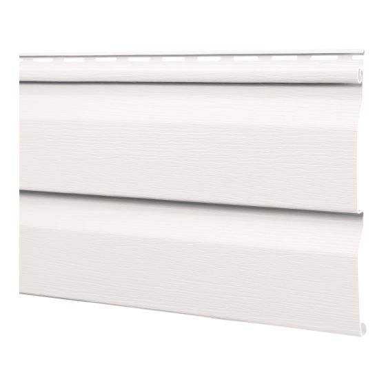 Revêtement vinyle, D4.5 Colonial, Blanc, 9" x 145"