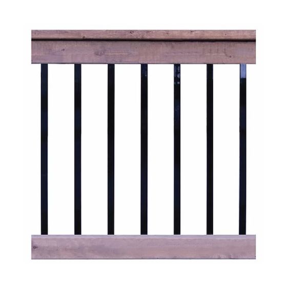 Ensemble de rampe pré-percé en bois traité, 6' x 36"