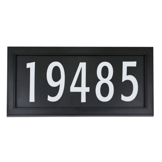 Plaque d’adresse facile à installer