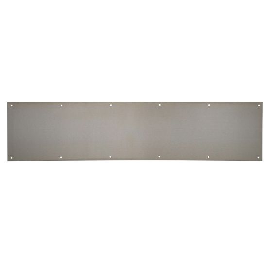 Aluminum Kick Plate - Aluminum Satin - 8" x 34"