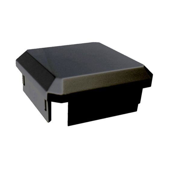 Capuchon de remplacement en plastique pour poteaux d'aluminium