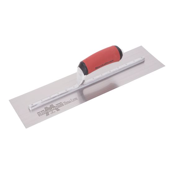 Finishing Trowel - Curved Handle - High Carbon Steel - 16" x 4"