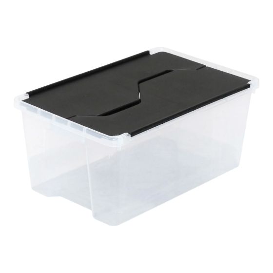 Tote with fliptop cover
