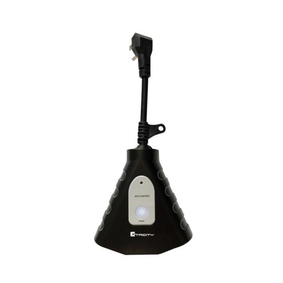 Interrupteur intelligent Wi-Fi d'extérieur, 3 prises