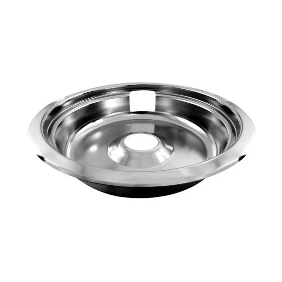 Multi-Fit drip pan and trim ring