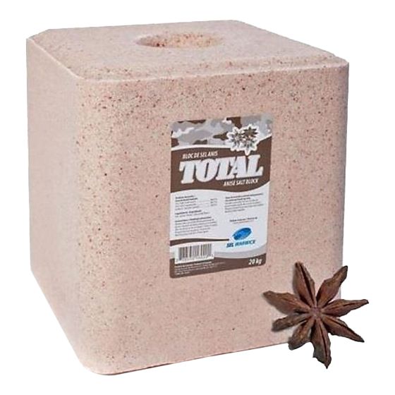 Bloc de sel à chasse Total iodé