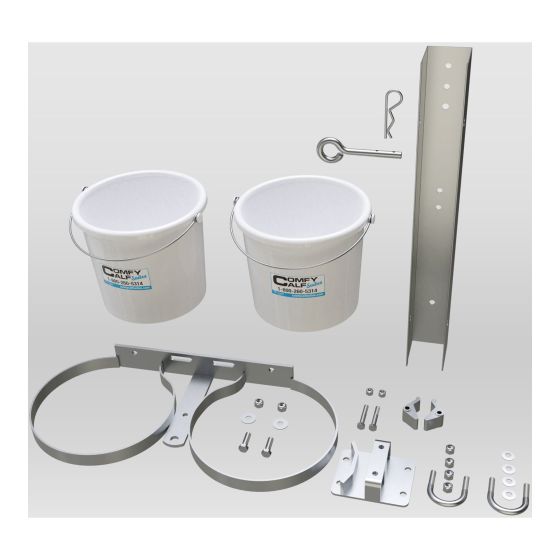 Comfy Calf Suites Housing  - Hardware kit