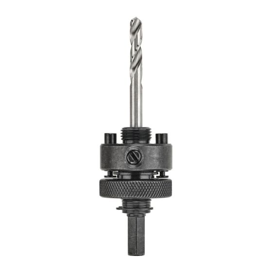 Mandrin pour scie emporte-pièce de 1 1/4" (32 mm) à 6" (152 mm), Tige de 3/8"