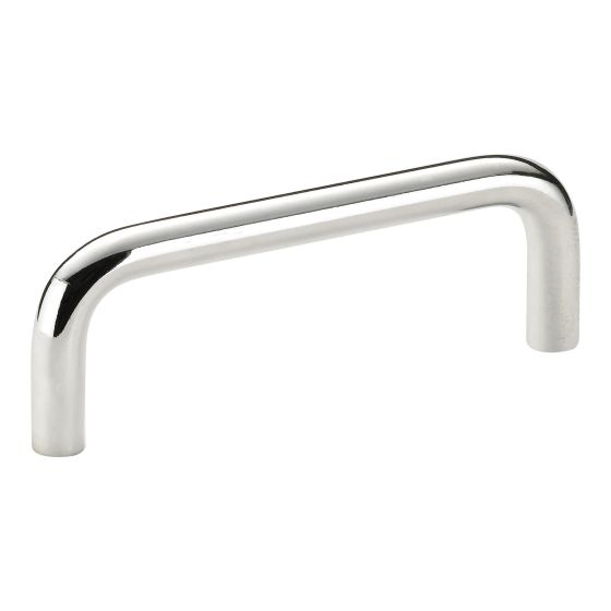 Poignée fonctionnelle en acier Livingston, chrome, 1/pqt, 76 mm