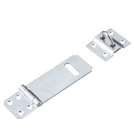 Hasp with loose staple - Zinc - 3 1/2"