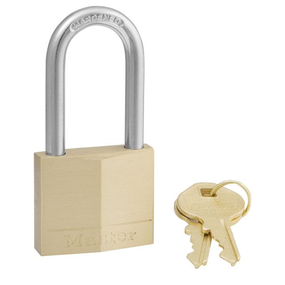 Brass padlock - 40 mm - Handle 1 1/2"