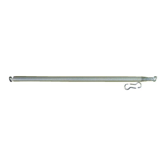 Adjustable door spring