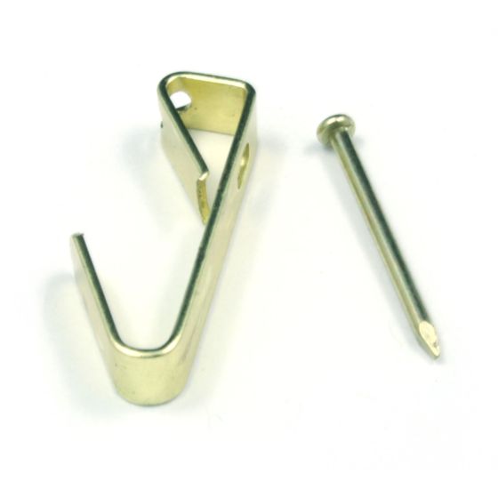 Frame hook with nail - 10 lb. Safe Working Load - 8/Pkg