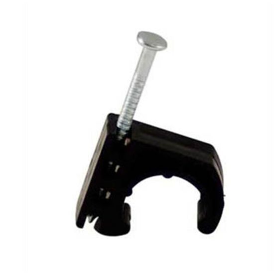 "J" Strap Hanger - 1/2" - Black