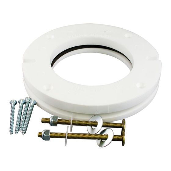 Closet flange extension kit