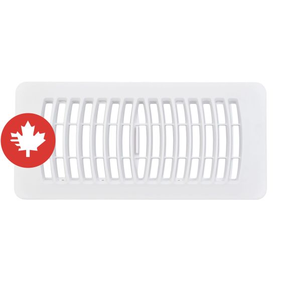 Floor Register - White - 3" x 10"