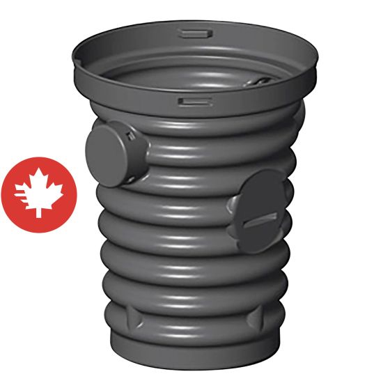 Cuvette de pompe de sous-sol