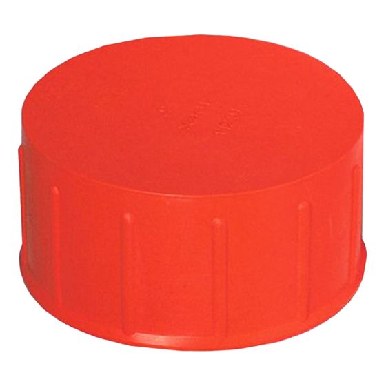 Bouchon d'essai souple orange en polyéthylène ABS DWV