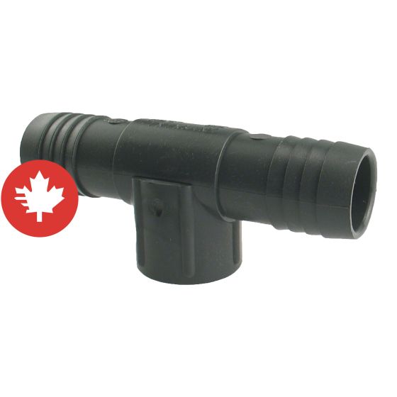 Combined Reducing Hub "T" - 1" x 1" x 3/4"