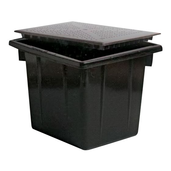 Polyethylene Basin - 14" x 16" x 15", without cover