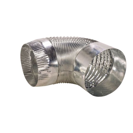 90° crimped elbow