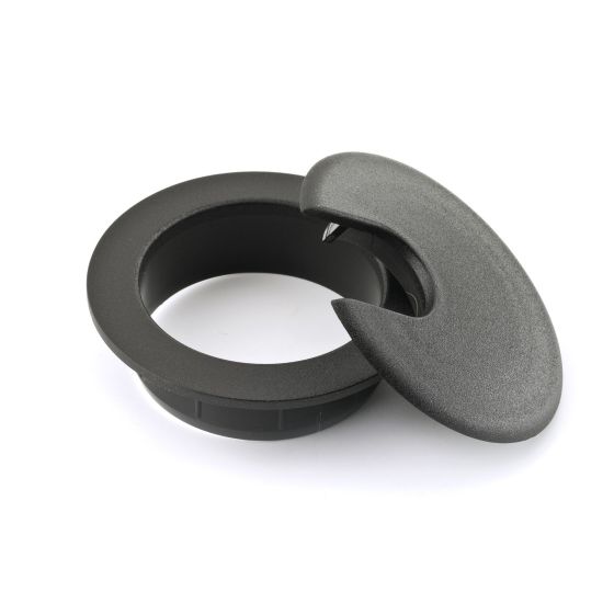 Round Grommet - Black - 2 1/2" x 20 mm