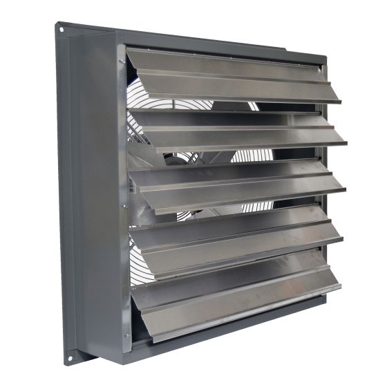 Ventilateur d'évacuation mural écoénergétique standard à vitesse unique Canarm SD24-F1, 24"