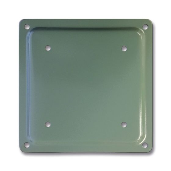 Fixplak 66 Anchor Plate - 6" x 6" - Khaki