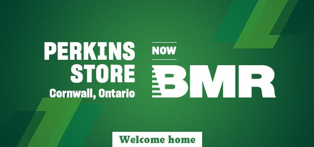 The Perkins Store in Cornwall, Ontario, now a BMR