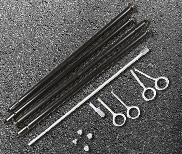 Permanent Anchorage System for Car Shelters