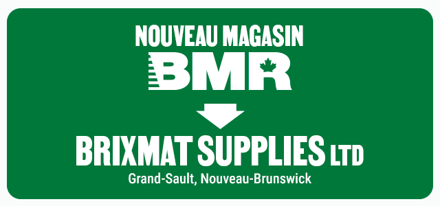 BMR poursuit son expansion au Nouveau-Brunswick 
