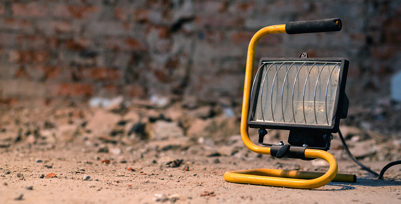 Aluminum step ladder