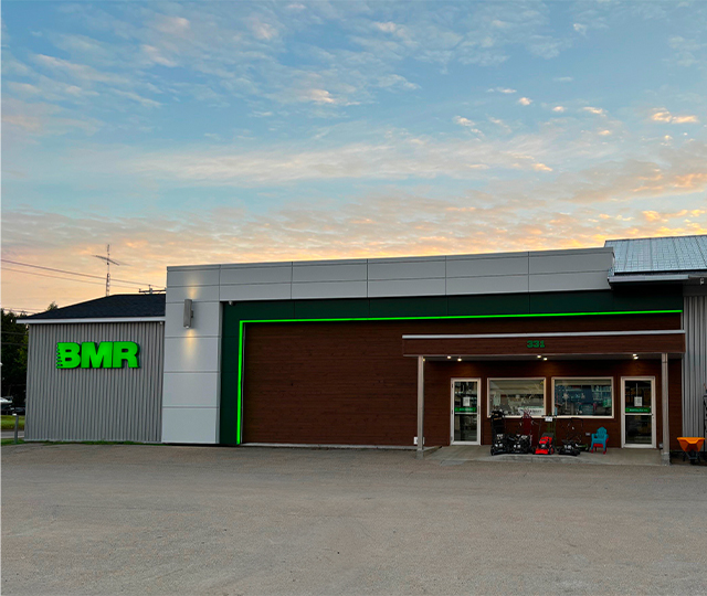 Modern BMR storefront