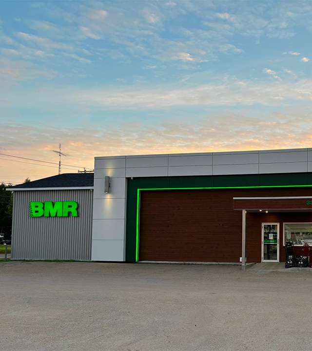 Modern BMR storefront