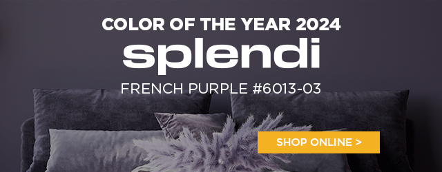 Color of the year 2024 Splendi French purple