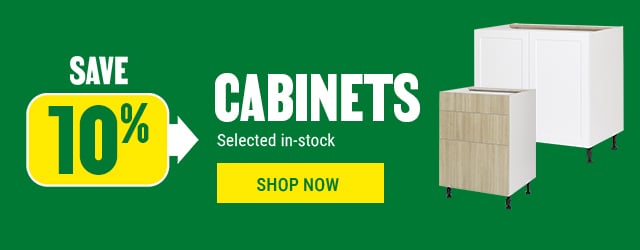 Save 10% on cabinets - BMR