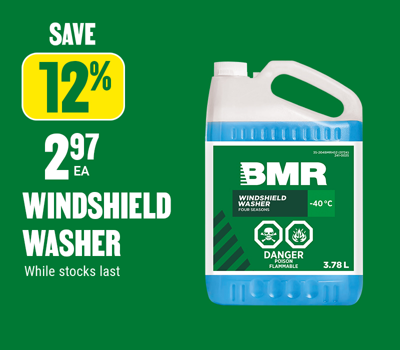 Windshield Washer - 3.78 l