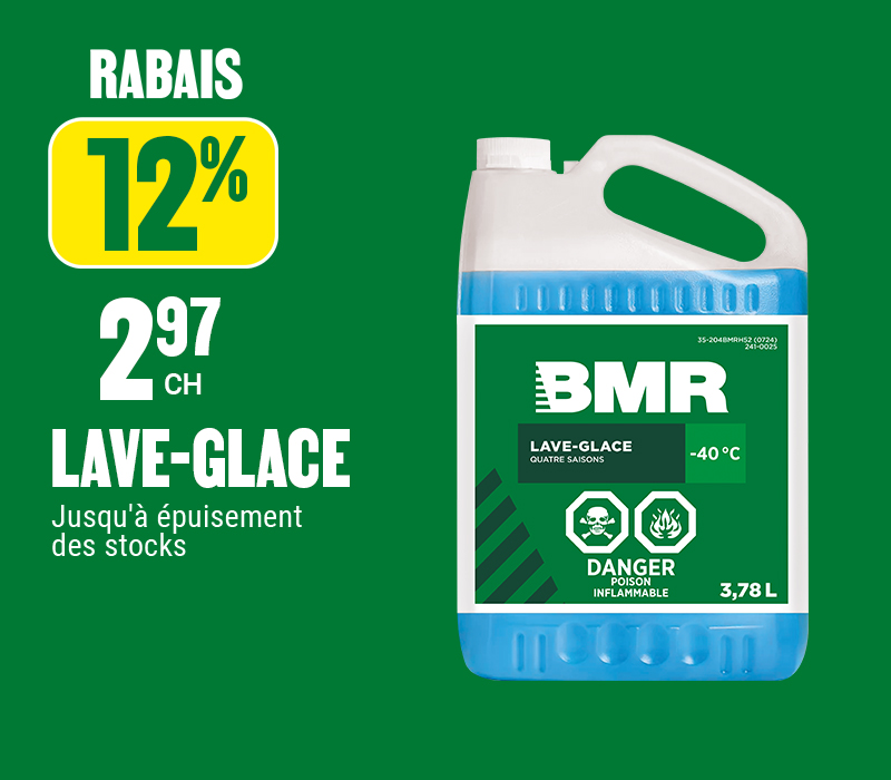 Lave-glace BMR, 3,78 l