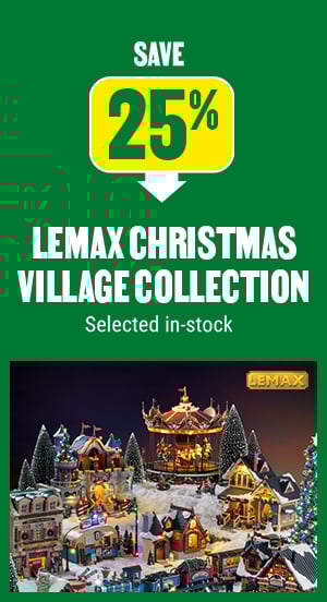 Save 25% on Lemax Christmas village collection - BMR
