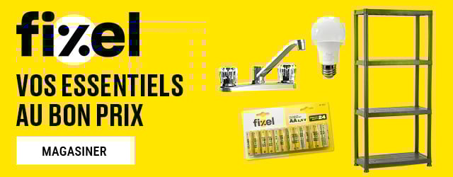 Trouvez des produits essentiels de Fixel pour la maison et la cour extérieure - BMR